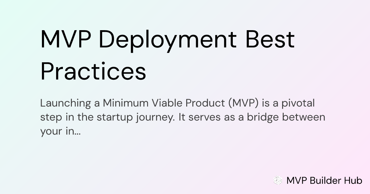 OG Image for MVP Deployment Best Practices
